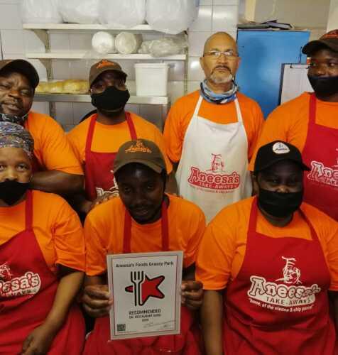 Aneesa's Foods Grassy Park award