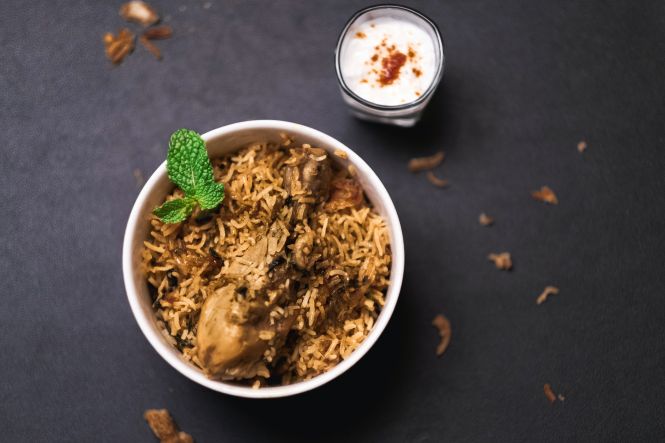 Chicken Berry Britannia Biryani