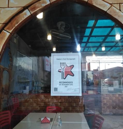 Eastern Hub Restaurant award