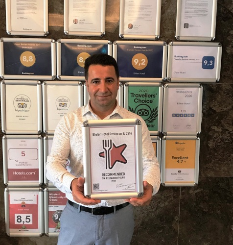 Efeler Hotel Restoran & Cafe award