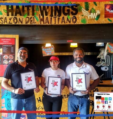 Haiti Wings award