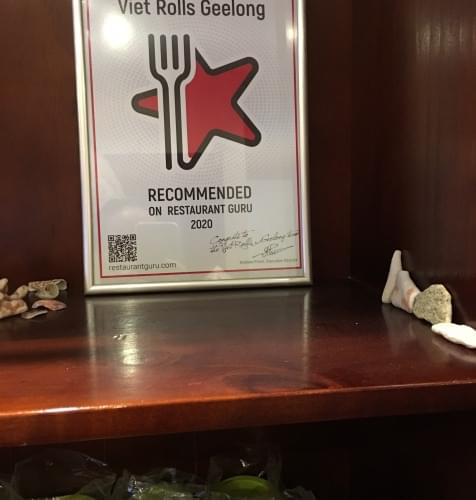 Geelong Che Cup award