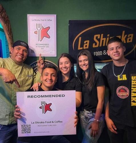 La Shiraka Food & Coffee award