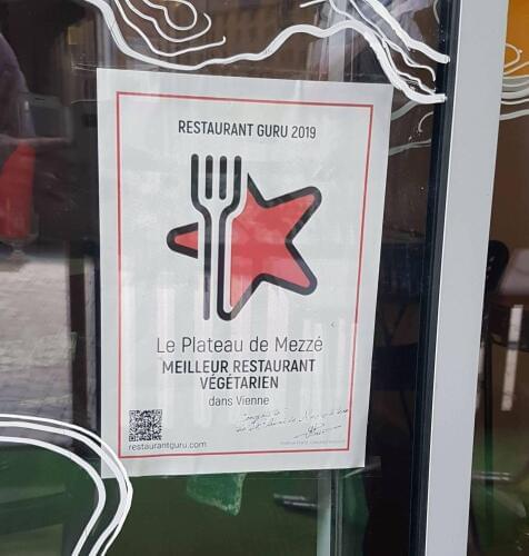 Le Plateau de Mezzé award