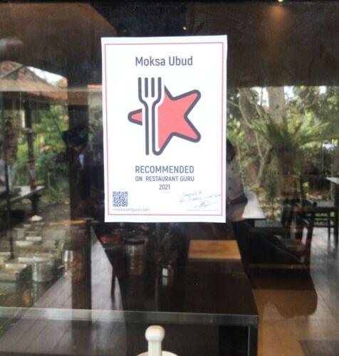 Moksa Ubud award
