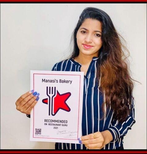 Manasi's Bakery award