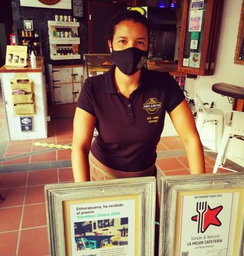 Cafetería Simple & Natural award