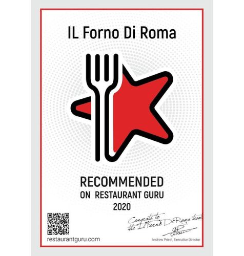 IL Forno di Roma award