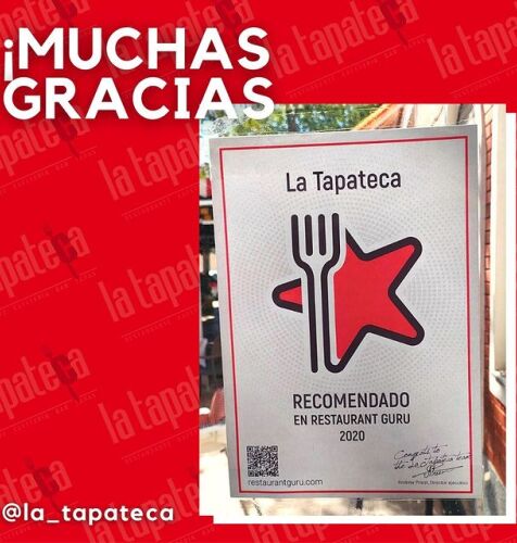 La Tapateca award